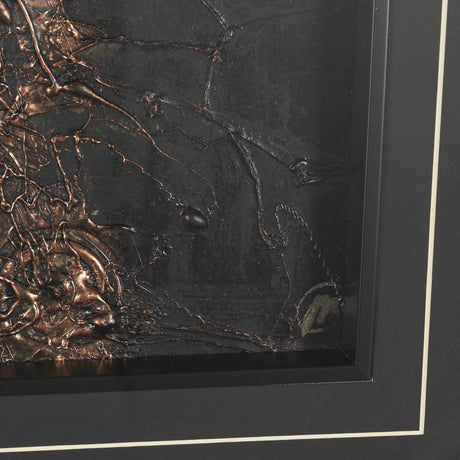 Gilded I by Mercana Studio Handmade Original Framed Artwork Matted under Glass by Mercana at Eve Furniture