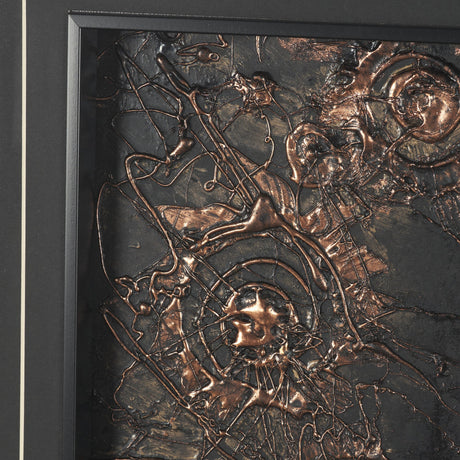 Gilded I by Mercana Studio Handmade Original Framed Artwork Matted under Glass by Mercana at Eve Furniture