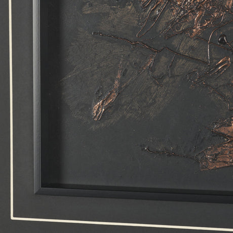 Gilded II by Mercana Studio Handmade Original Framed Artwork Matted under Glass by Mercana at Eve Furniture