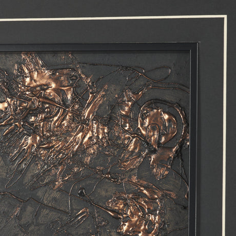 Gilded II by Mercana Studio Handmade Original Framed Artwork Matted under Glass by Mercana at Eve Furniture