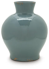 Giliburgh Antique Blue Vase by Ashley at Eve Furniture