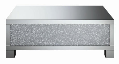 Gillian Clear Mirror Rectangular Coffee Table by Coaster at Eve Furniture