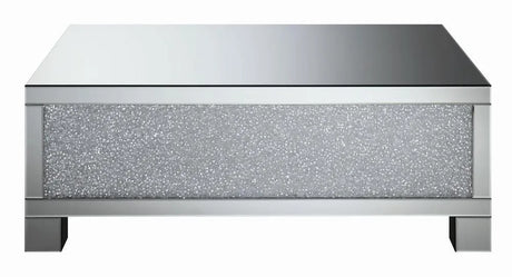 Gillian Clear Mirror Rectangular Coffee Table by Coaster at Eve Furniture