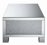 Gillian Clear Mirror Rectangular Coffee Table by Coaster at Eve Furniture