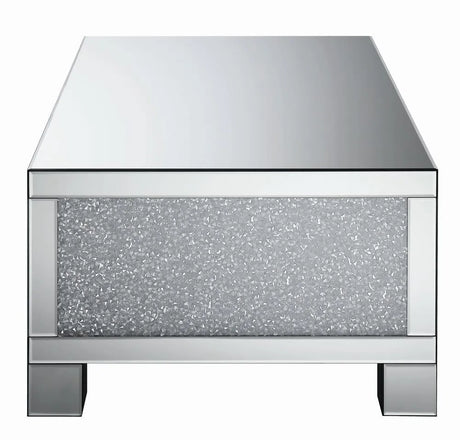 Gillian Clear Mirror Rectangular Coffee Table by Coaster at Eve Furniture
