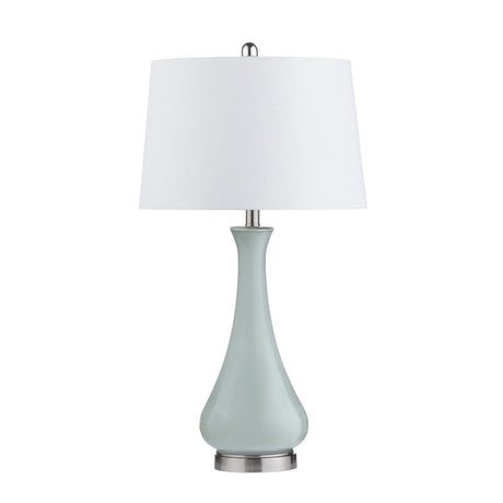 Gillian Green Table Lamp (Set of 2) by Crestview at Eve Furniture