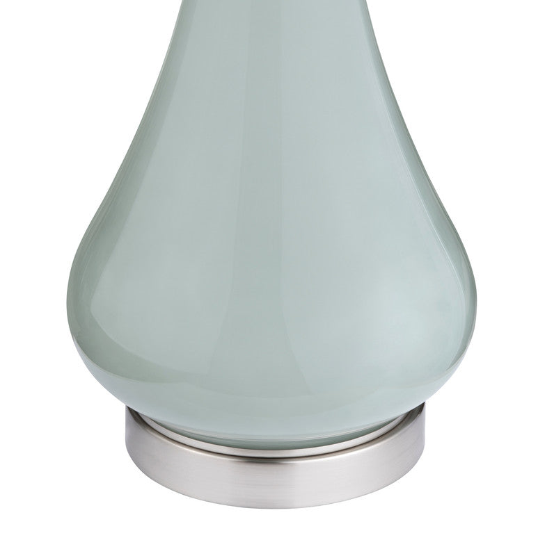 Gillian Green Table Lamp (Set of 2) by Crestview at Eve Furniture
