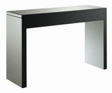 Gillian Silver/Clear Rectangular Sofa Table Mirror by Coaster at Eve Furniture