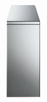 Gillian Silver/Clear Rectangular Sofa Table Mirror by Coaster at Eve Furniture