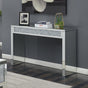 Gillian Silver/Clear Rectangular Sofa Table Mirror by Coaster at Eve Furniture