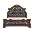 Gilmartin Dark Brown California King Panel Bed by Homelegance at Eve Furniture