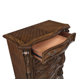 Gilmartin Dark Brown Chest by Homelegance at Eve Furniture