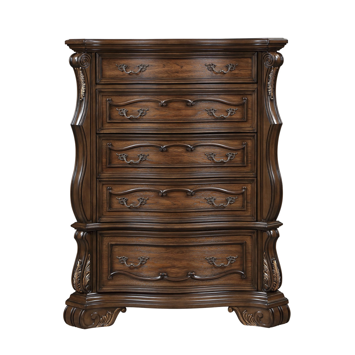Gilmartin Dark Brown Chest by Homelegance at Eve Furniture