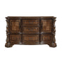Gilmartin Dark Brown Dresser by Homelegance at Eve Furniture