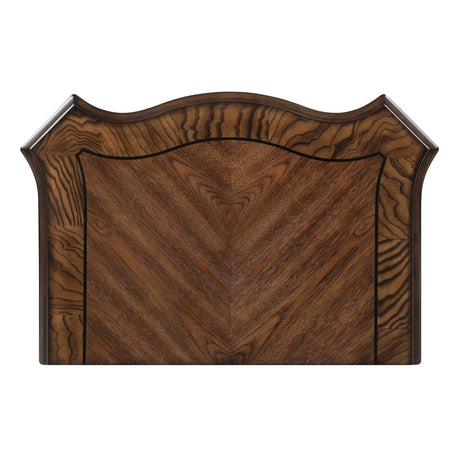 Gilmartin Dark Brown Nightstand by Homelegance at Eve Furniture