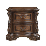 Gilmartin Dark Brown Nightstand by Homelegance at Eve Furniture