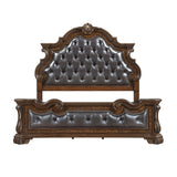 Gilmartin Dark Brown Panel Bedroom Set by Homelegance at Eve Furniture