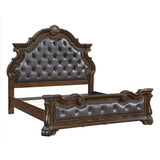 Gilmartin Dark Brown Panel Bedroom Set by Homelegance at Eve Furniture