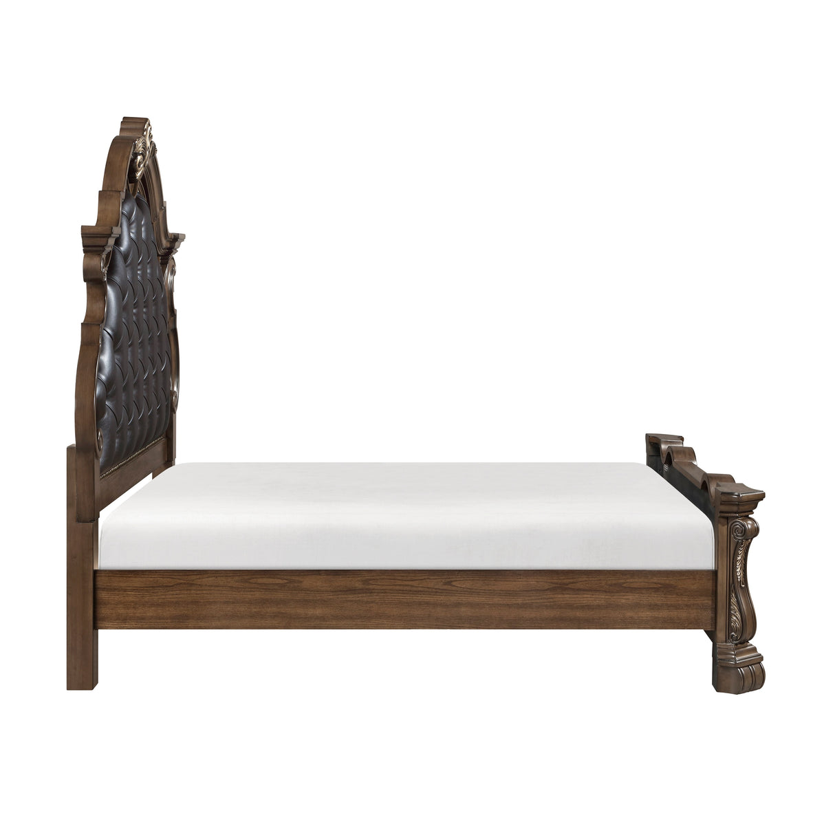 Gilmartin Dark Brown Panel Bedroom Set by Homelegance at Eve Furniture