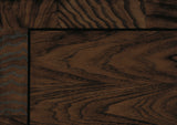 Gilmartin Dark Brown Queen Panel Bed by Homelegance at Eve Furniture