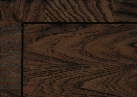 Gilmartin Dark Brown Queen Panel Bed by Homelegance at Eve Furniture