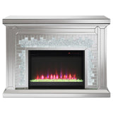 Gilmore Rectangular Freestanding Fireplace Mirror by Coaster at Eve Furniture