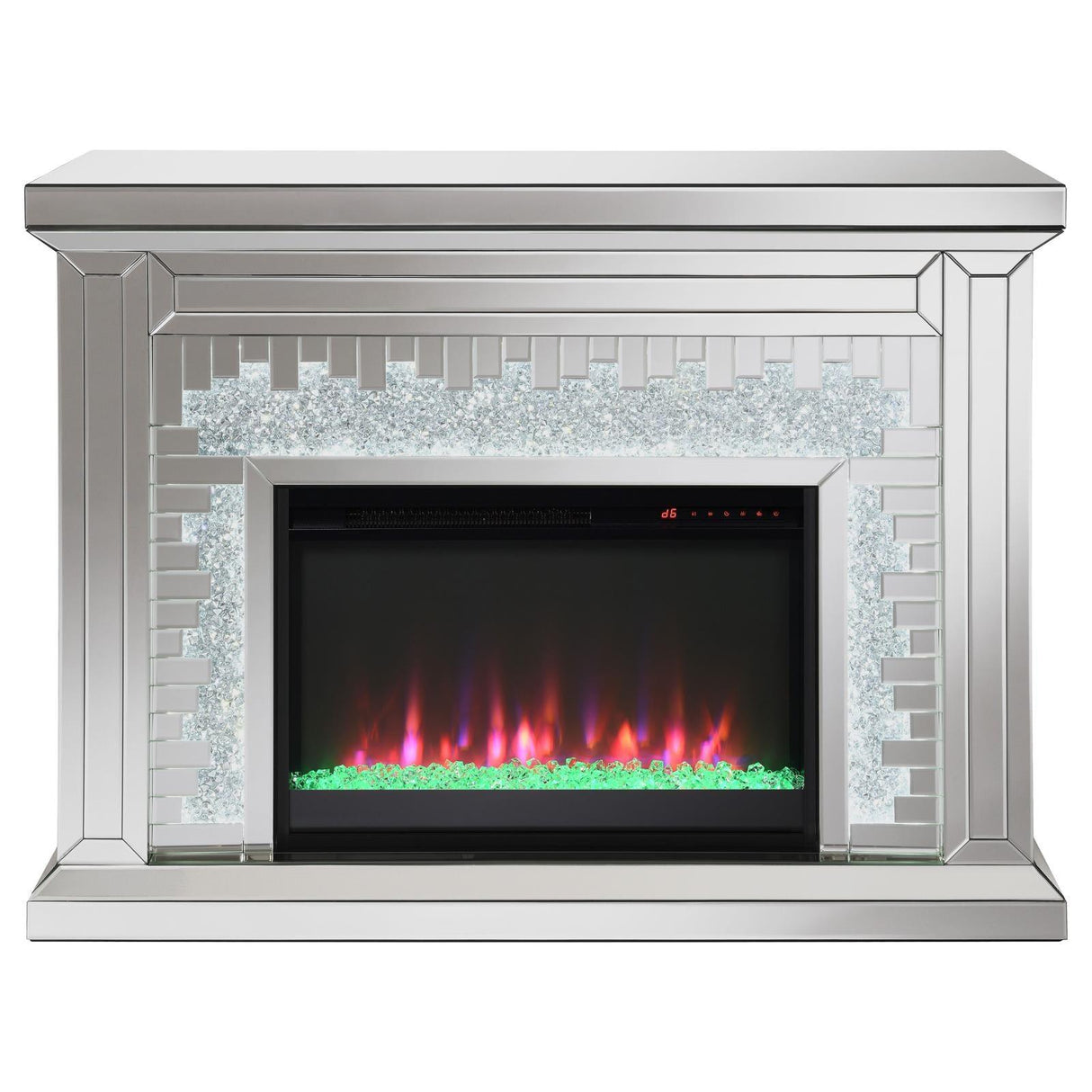 Gilmore Rectangular Freestanding Fireplace Mirror by Coaster at Eve Furniture