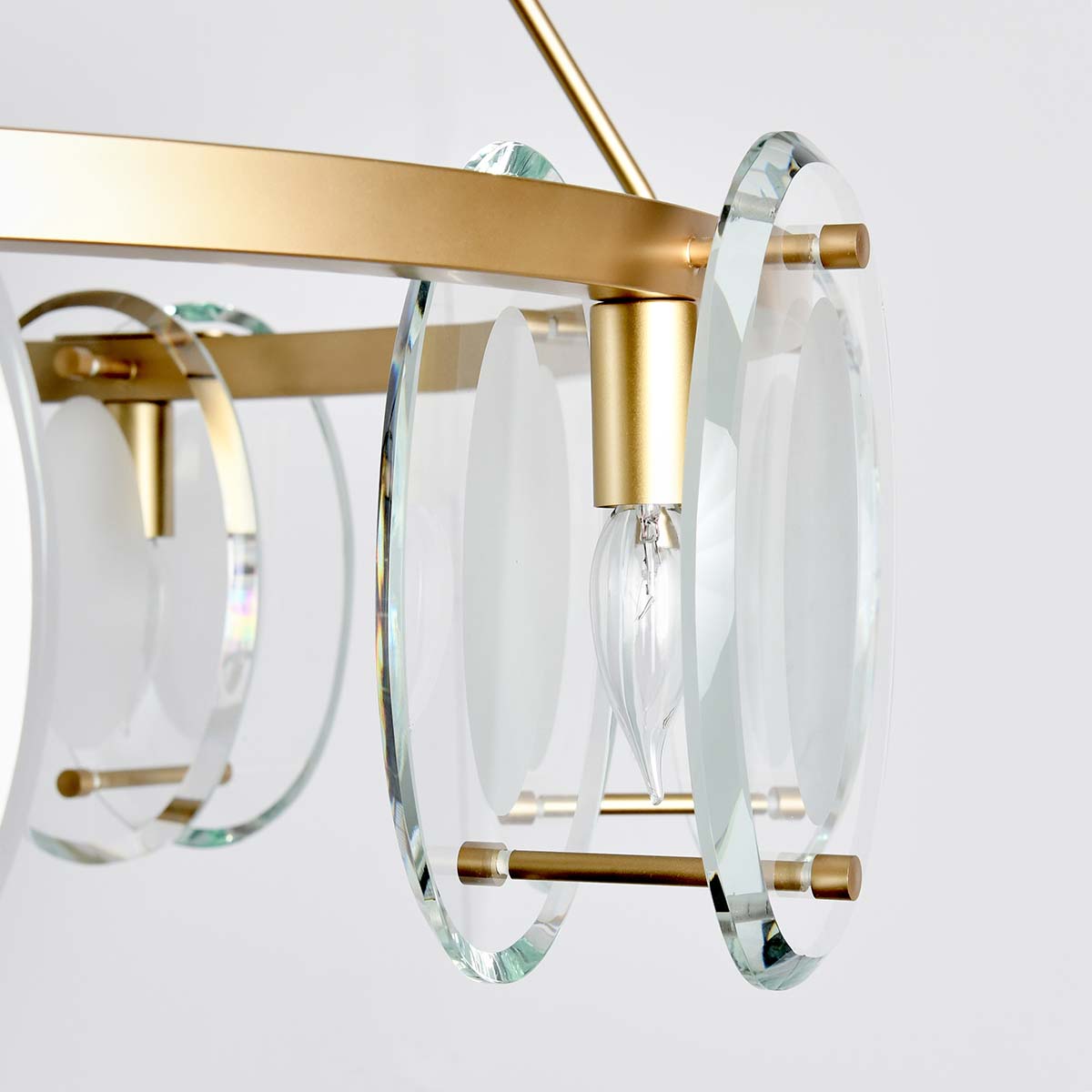 Gina Gold Chandelier by Classic Home at Eve Furniture