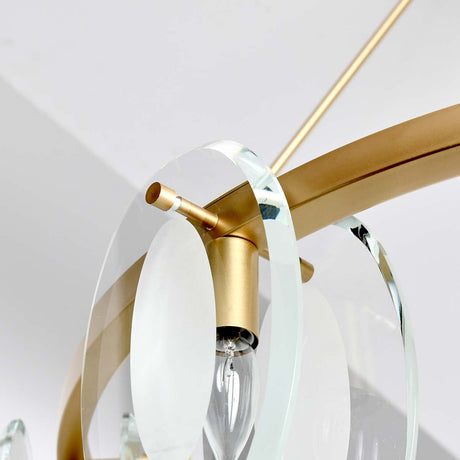 Gina Gold Chandelier by Classic Home at Eve Furniture