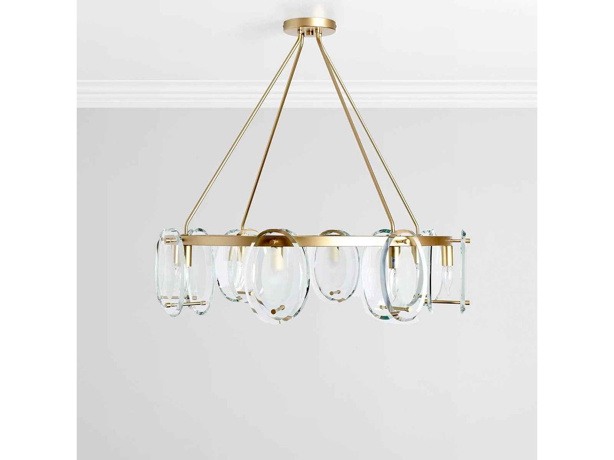Gina Gold Chandelier by Classic Home at Eve Furniture