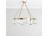Gina Gold Chandelier by Classic Home at Eve Furniture