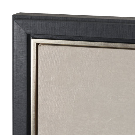 Ginkgo Shadows I by Mercana Studio Hand-Embellished Textured Framed Canvas Artwork by Mercana at Eve Furniture