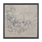 Ginkgo Shadows I by Mercana Studio Hand-Embellished Textured Framed Canvas Artwork by Mercana at Eve Furniture