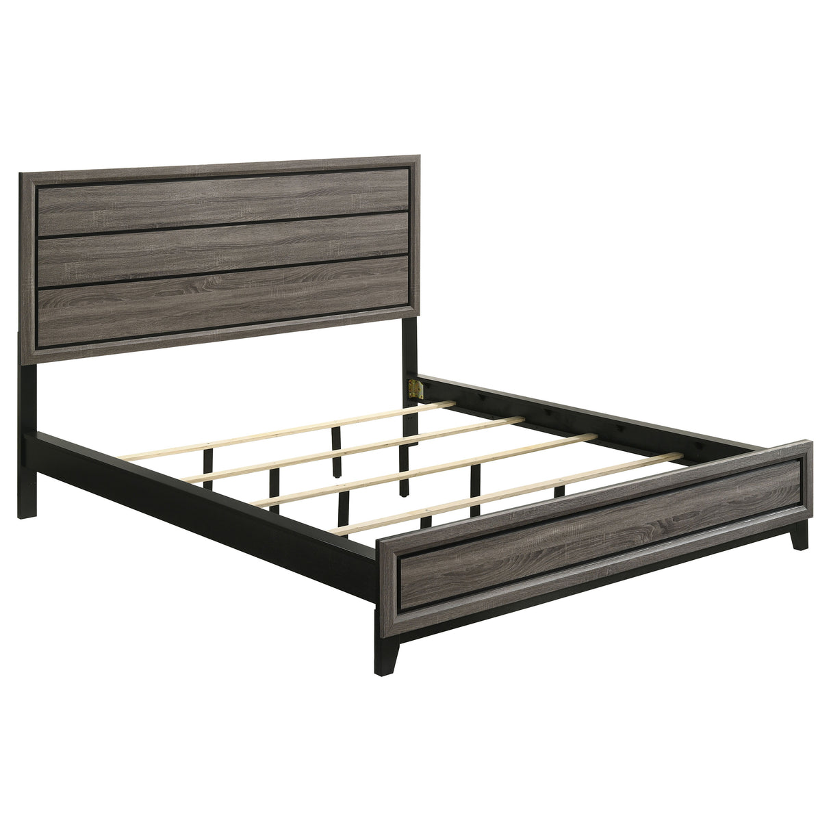 Gintey Four-piece California King Bedroom Set Grey Oak by Coaster at Eve Furniture