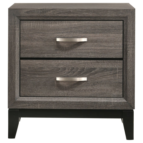 Gintey Four-piece California King Bedroom Set Grey Oak by Coaster at Eve Furniture