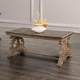 Giordani Weathered Oak Cocktail Table by Furniture of America at Eve Furniture