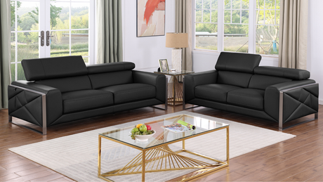 Giorgio Black Living Room set by New Era Innovations at Eve Furniture