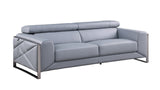Giorgio Light Blue Living Room set by New Era Innovations at Eve Furniture