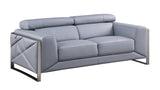 Giorgio Light Blue Living Room set by New Era Innovations at Eve Furniture