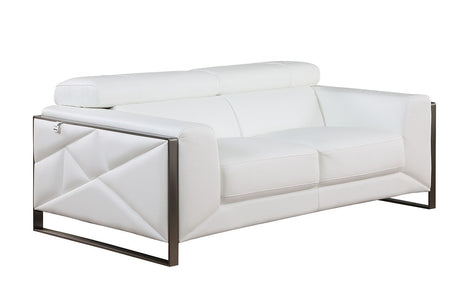 Giorgio White Living Room Set by New Era Innovations at Eve Furniture