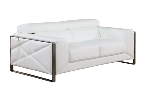 Giorgio White Living Room Set by New Era Innovations at Eve Furniture