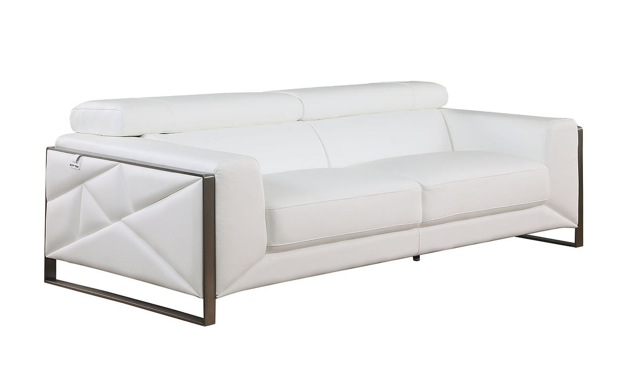 Giorgio White Living Room Set by New Era Innovations at Eve Furniture