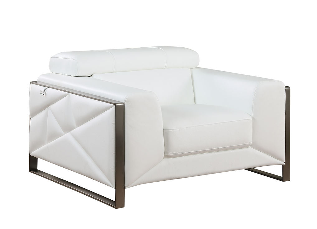 Giorgio White Living Room Set by New Era Innovations at Eve Furniture