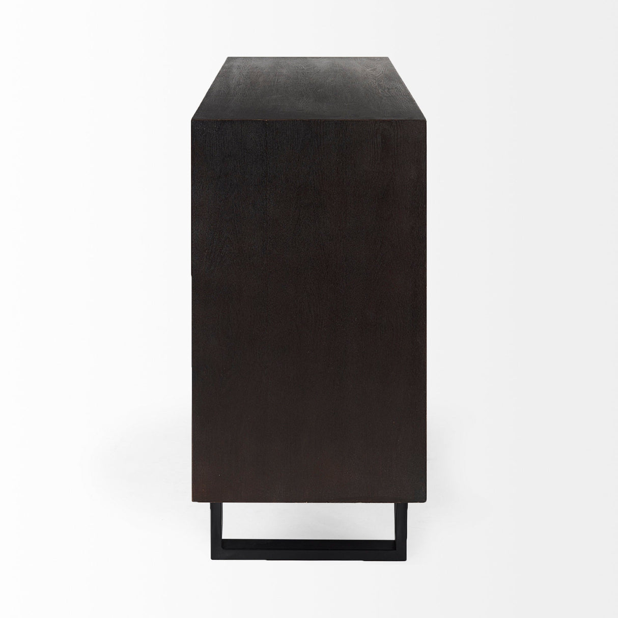 Giselle I 40L x 16W Dark Brown Fir Veneer 3 Drawer Accent Cabinet by Mercana at Eve Furniture