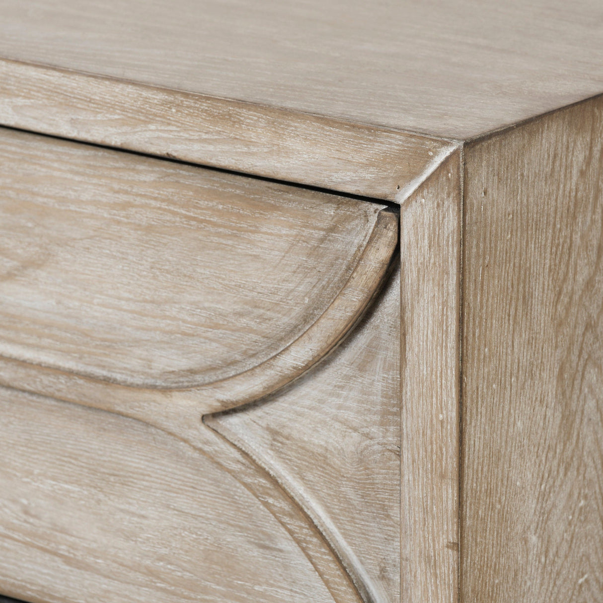 Giselle I 40L x 16W Light Brown Fir Veneer 3 Drawer Accent Cabinet by Mercana at Eve Furniture