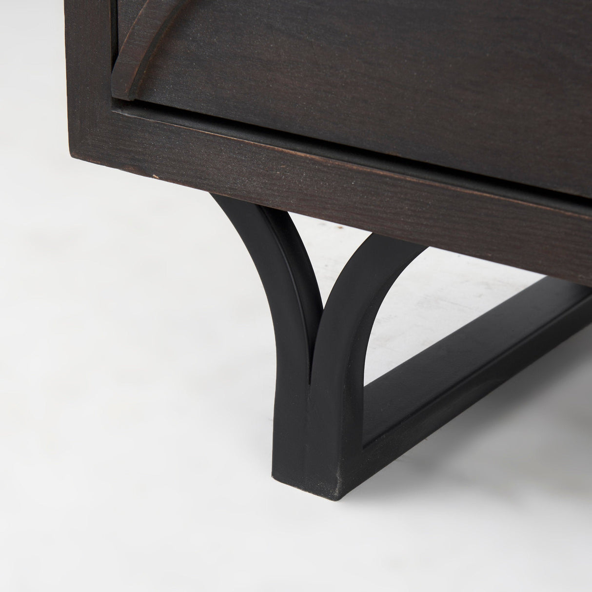 Giselle I Dark Brown Fir Veneer 3 Drawer Accent Cabinet by Mercana at Eve Furniture