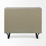 Giselle I Light Brown Fir Veneer 3 Drawer Accent Cabinet by Mercana at Eve Furniture