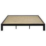Gislen Black Queen Easy Assembly Wood Platform Bed by Coaster at Eve Furniture