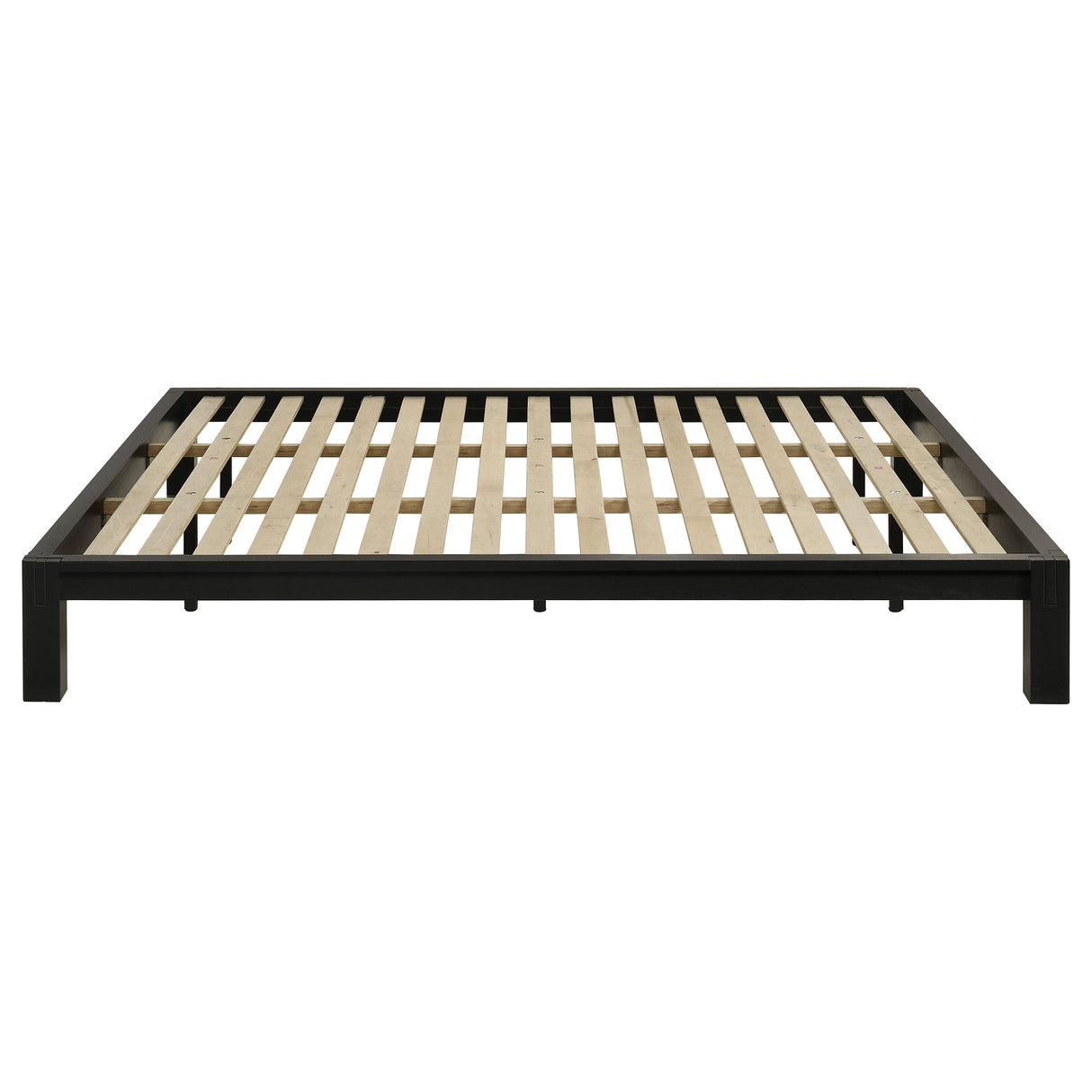 Gislen Black Queen Easy Assembly Wood Platform Bed by Coaster at Eve Furniture