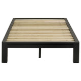 Gislen Black Twin Easy Assembly Wood Platform Bed by Coaster at Eve Furniture